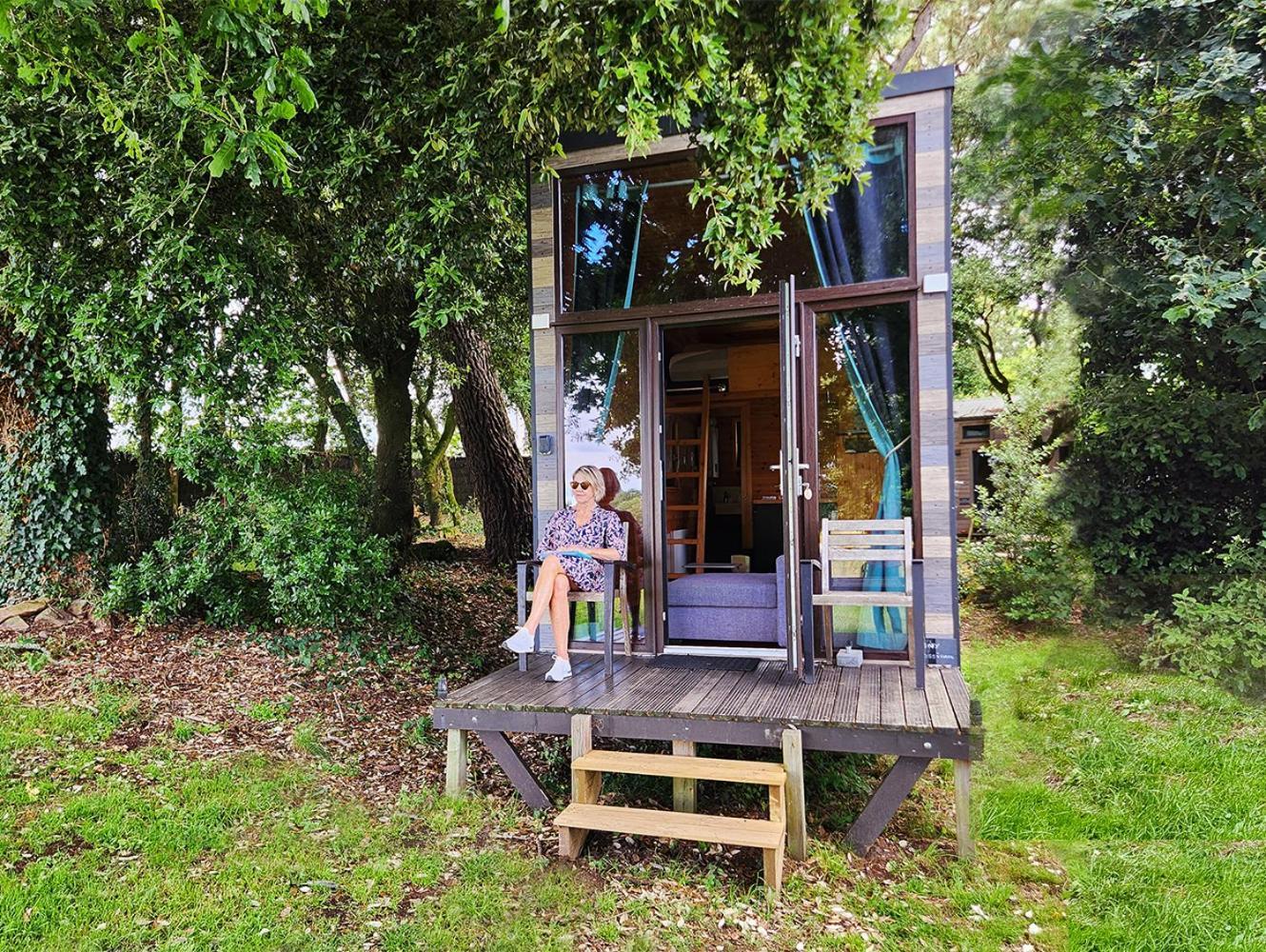 Gites & Tiny Houses Les Hauts De Toulvern Baden Szoba fotó
