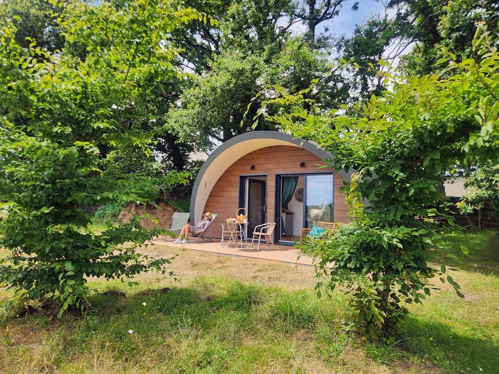 Gites & Tiny Houses Les Hauts De Toulvern Baden Szoba fotó
